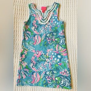 Lilly Pulitzer Knit Shift Dress size 6-7